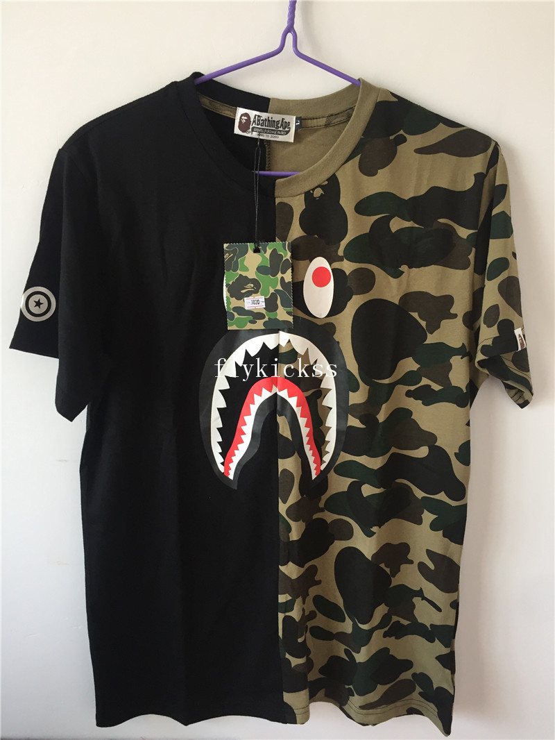A Bathing Ape Shark Bape Tshirt